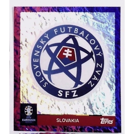 Emblem Slovakia Purple Rare SVK 1