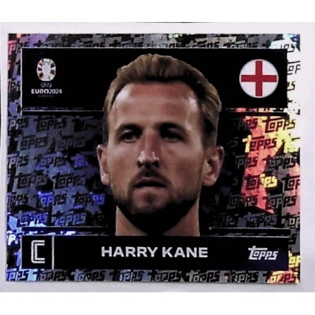 Harry Kane Captain England Topps Foil Very Rare ENG 2