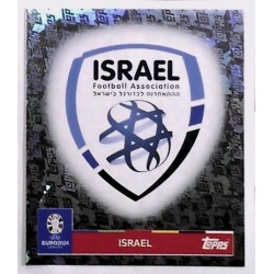 Escudo Israel Topps Foil Very Rare ISR 1