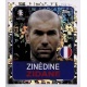 Zinédine Zidane EURO Legends Francia Topps Foil Very Rare LEG 8