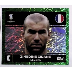 Zinédine Zidane Captain-Legend Francia Green Super Rare FRA 2