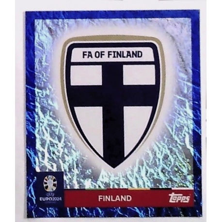 Emblem Finland Blue Rare FIN 1