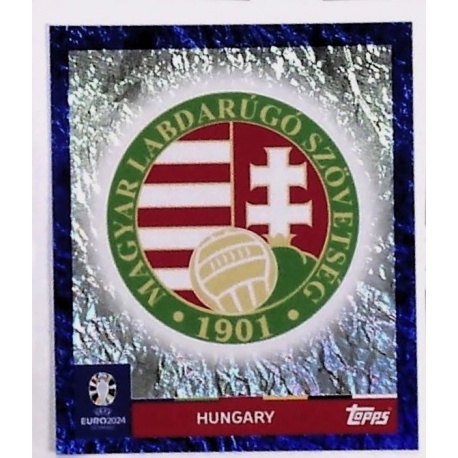 Emblem Hungary Blue Rare HUN 1