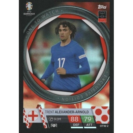 Trent Alexander-Arnold One To Watch Exclusive Edition England OTW2