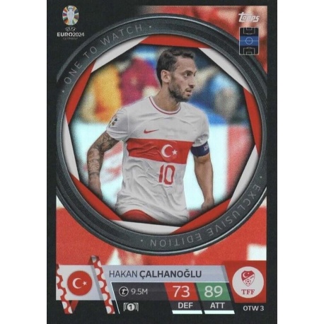 Hakan Çalhanoğlu One To Watch Exclusive Edition Turkey OTW3