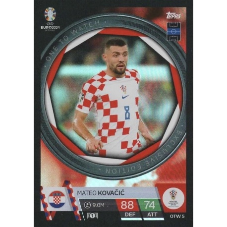 Mateo Kovačić One To Watch Exclusive Edition Croacia OTW5