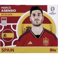 Marco Asensio Spain ESP 17