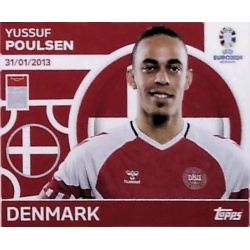 Yussuf Poulsen Dinamarca DEN 20