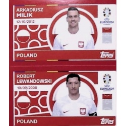 Milik - Lewandowski Polonia POL 14 - 15