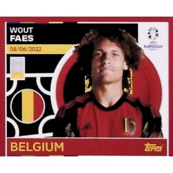 Wout Faes Bélgica BEL 6