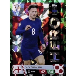 Jack Grealish Hero Green Emerald Inglaterra ENG 14