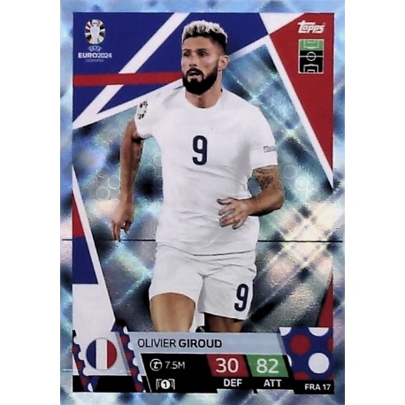 Olivier Giroud Blue Crystal Francia FRA 17