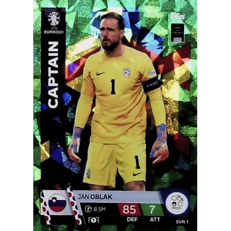 Jan Oblak Captain Green Emerald Slovenia SVN 1