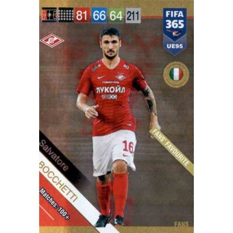 Salvatore Bocchetti Fans Favourite UE95 FIFA 365 Adrenalyn XL