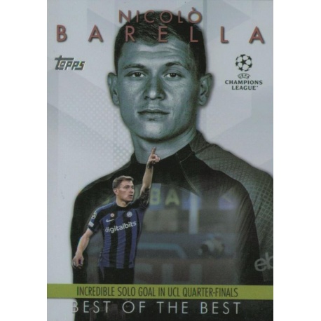 Nicolò Barella Best of the Best FC Internazionale Milano BM-2