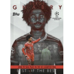 Serge Gnabry Best of the Best FC Bayern Mϋnchen BM-10