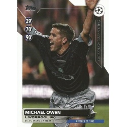 Michael Owen Historic Hat Tricks Liverpool FC HH-8