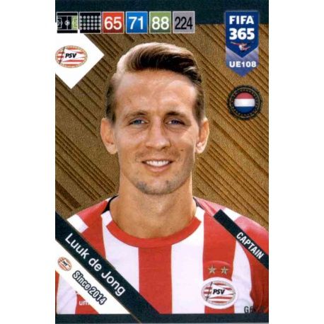 Luuk de Jong Gold Captains UE108 FIFA 365 Adrenalyn XL