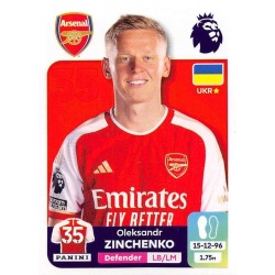 Oleksandr Zinchenko Arsenal 61