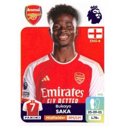 Bukayo Saka Arsenal 63