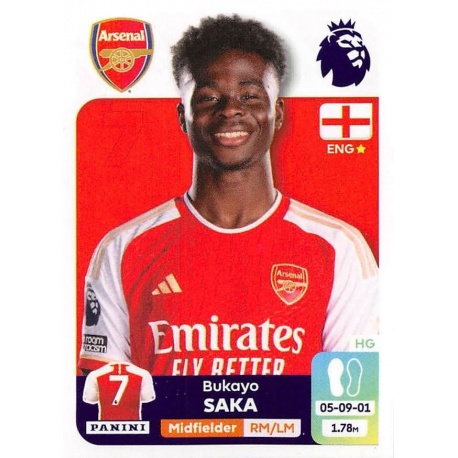 Bukayo Saka Arsenal 63