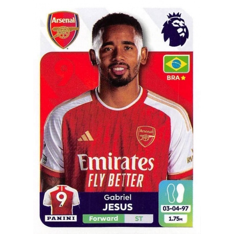 Gabriel Jesus Arsenal 69