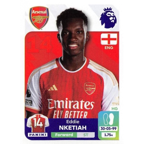 Eddie Nketiah Arsenal 71