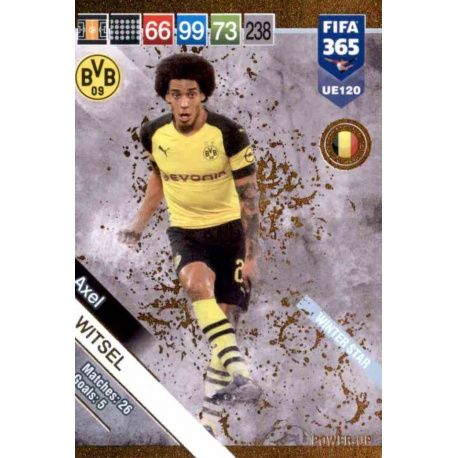 Axel Witsel Power Up Winter Stars UE120 FIFA 365 Adrenalyn XL