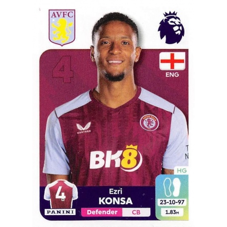 Ezri Konsa Aston Villa 86