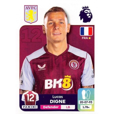 Lucas Digne Aston Villa 88