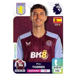 Pau Torres Aston Villa 89