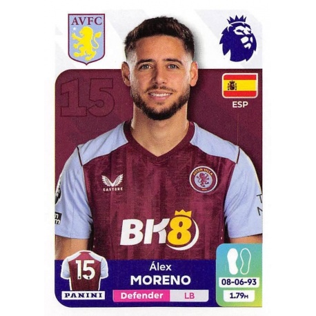 Alex Moreno Aston Villa 90