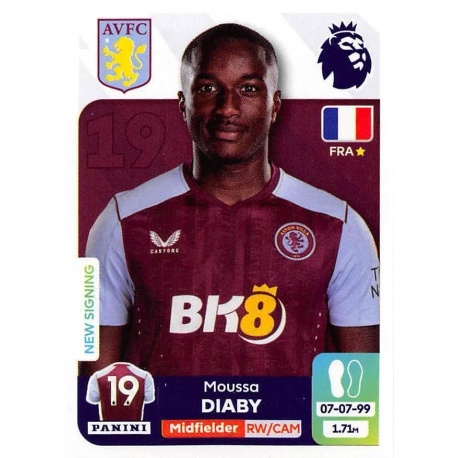 Moussa Diaby Aston Villa 96