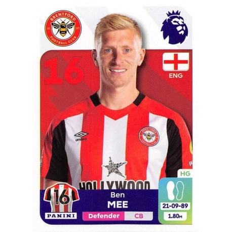 Ben Mee Brentford 116