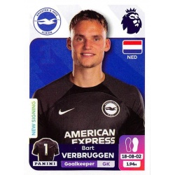 Bart Verbruggen Brighton & Hove Albion 140