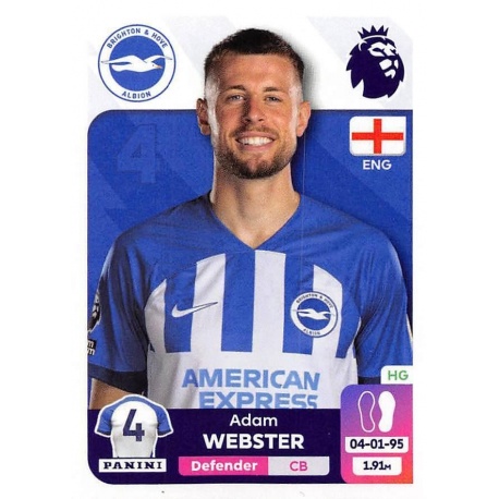 Adam Webster Brighton & Hove Albion 143