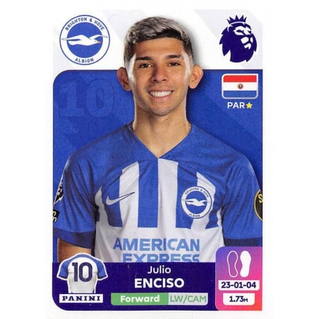 Julio Enciso Brighton & Hove Albion 156