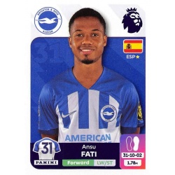 Ansu Fati Brighton & Hove Albion 160