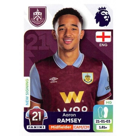 Aaron Ramsey Burnley 182