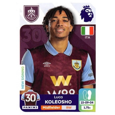 Luca Koleosho Burnley 184