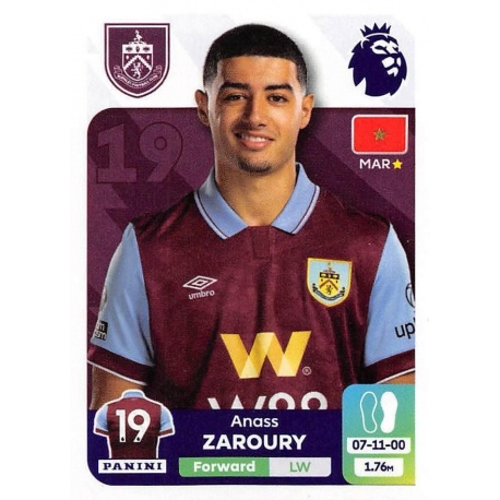 Anass Zaroury Burnley 187