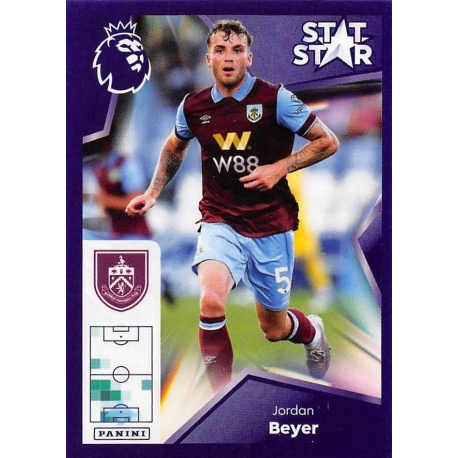 Jordan Beyer Stat Star Burnley 194