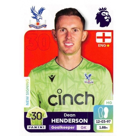 Dean Henderson Crystal Palace 228