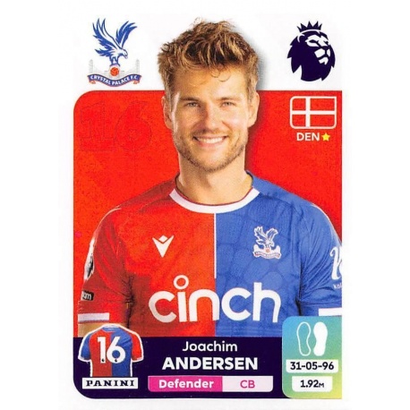 Joachim Andersen Crystal Palace 234