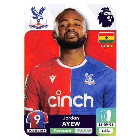 Jordan Ayew Crystal Palace 245