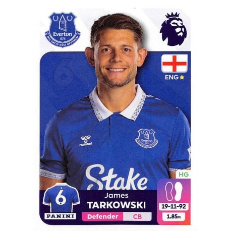 James Tarkowski Everton 260