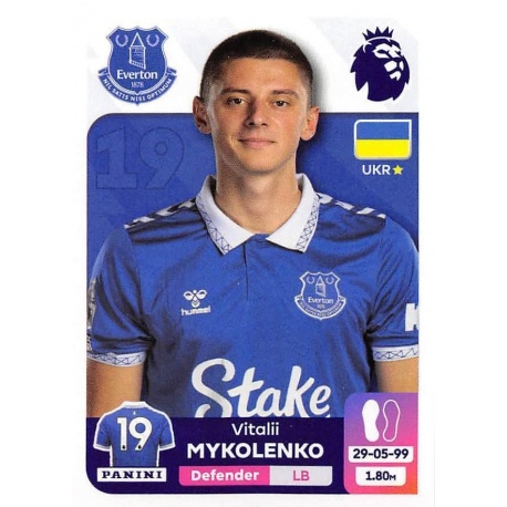 Vitalli Mykolenko Everton 262