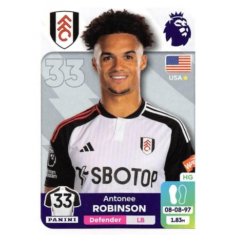 Antonee Robinson Fulham 293