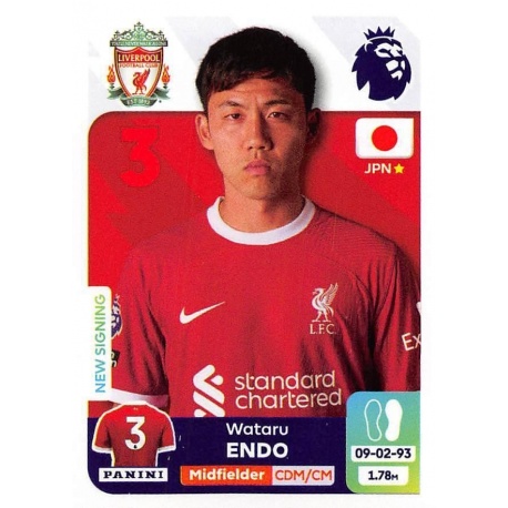 Wataru Endo Liverpool 356