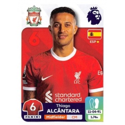 Thiago Alcantara Liverpool 357